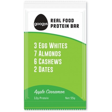 GOOGYS PROTEIN BAR APPLE CINNAMON 55G