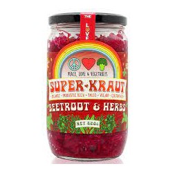 PEACE LOVE AND VEGETABLES BEETROOT KRAUT 650G