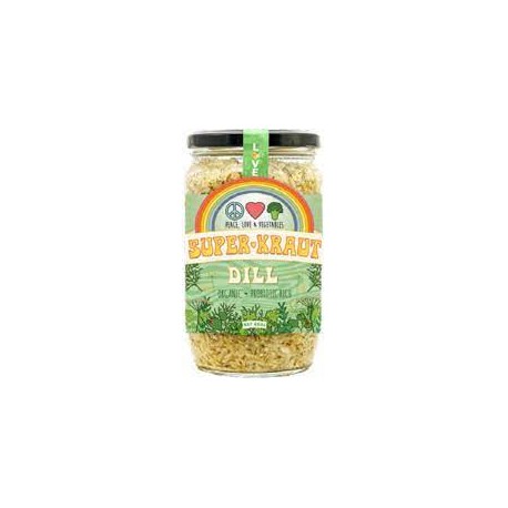 PEAVE LOVE VEGETABLES DILL KRAUT 650G