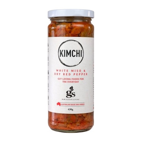 GREEN ST KITCHEN WHITE MISO AND DRY REP PEPPER KIMCHI 430G