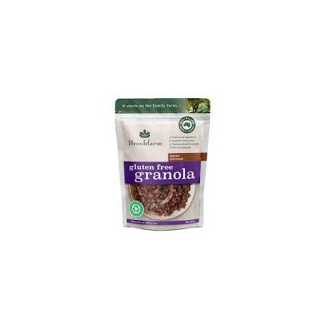 BROOKFARM GRANOLA CACAO COCONUT 350G