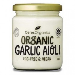 CERES ORGANICS ORGANIC GARLIC AIOLI 235G