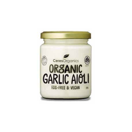 CERES ORGANICS ORGANIC GARLIC AIOLI 235G