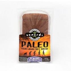 VENERDI PALEO ALMOND & LINSEED BREAD 580G