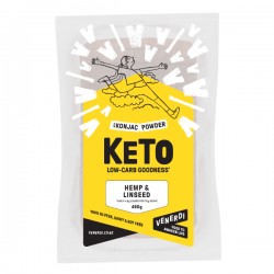 VENERDI KETO LOW CARB HEMP AND LINSEED BREAD 490G