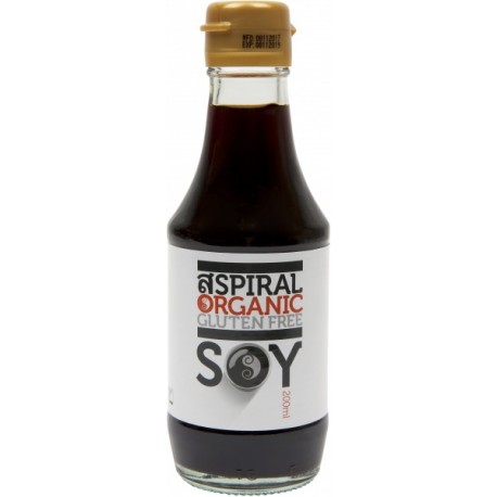 SPIRAL ORGANIC GLUTEN FREE SOY SAUCE 200ML