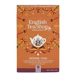 ENGLISH TEA SHOP ORGANIC INTENSE CHAI 35G 20 BAGS