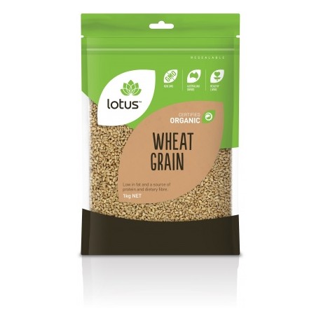 LOTUS ORGANIC WHEAT GRAIN 1KG