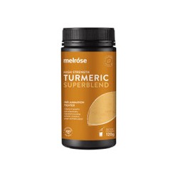 MELROSE HIGH STRENGTH TURMERIC SUPERBLEND 120G