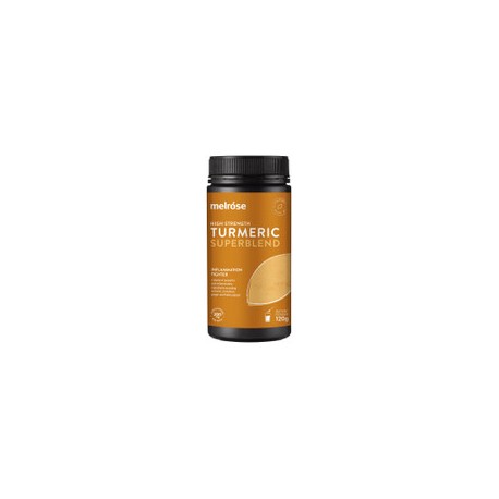 MELROSE HIGH STRENGTH TURMERIC SUPERBLEND 120G