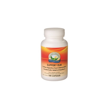 NATURES SUNSHINE SLIPPERY ELM 100 CAPSULES