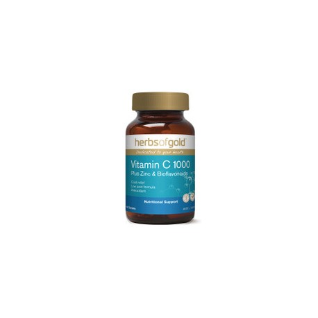 HERBS OF GOLD VITAMIN C 1000 PLUS 60 TABLETS