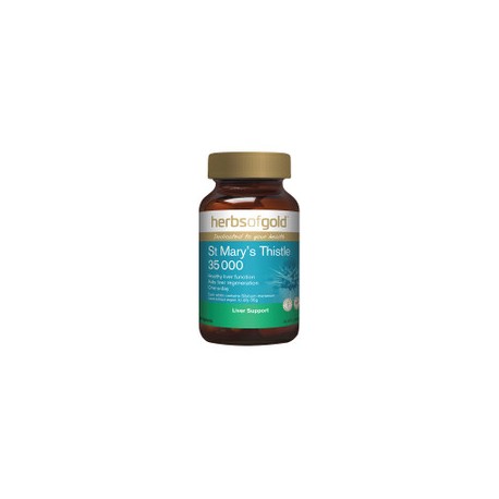 HERBS OF GOLD ST MARYS THISTLE 35000M 60 TABLETS