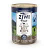 ZIWI PEAK NEW ZEALAND BEEF RECIPE DOG FOOD TIN 390G