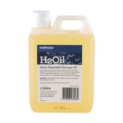 MELROSE H2OIL WATER DISPERSIBLE MASSAGE OIL 1L