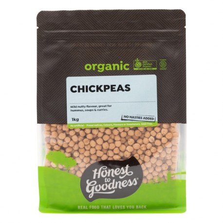 HONEST 2 GOODNESS CHICKPEAS 1KG