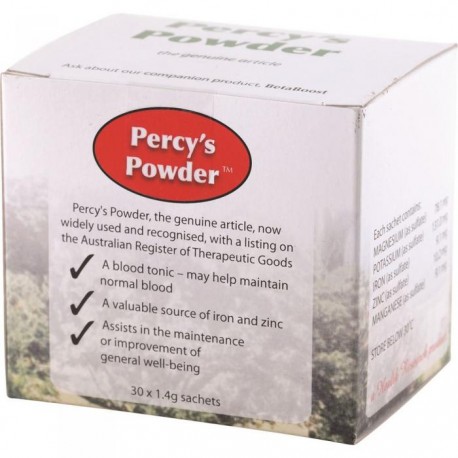 PERCEYS POWDER 30 X 1.4G SACHETS