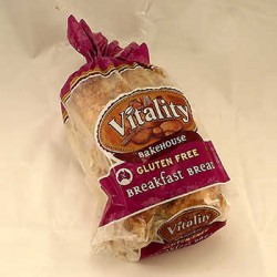 VITALITY BAKEHOUSE GLUTEN FREE BREAKFAST BREAD 610G