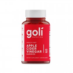 GOLI NUTRITION APPLE CIDER VINEGAR GUMMIES 60 GUMMIES 240G