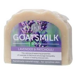 HARMONY GOATS MILK SOAP LAVENDER AND PATCHOULI 140G