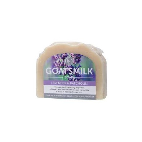 HARMONY GOATS MILK SOAP LAVENDER AND PATCHOULI 140G