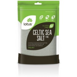 LOTUS CELTIC SEA SALT FINE 500G