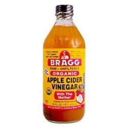 BRAGG RAW UNFILTERED ORGANIC APPLE CIDER VINEGAR WITH THE MOTHER 946ML
