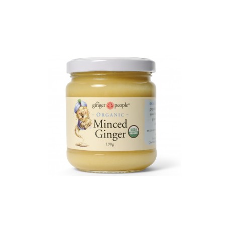 THE GINGER PEOPLE ORGANIC MINCED GINGER 190G