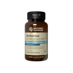 NATURES SUNSHINE BERBERINE 90 HARD VEGE CAPSULES