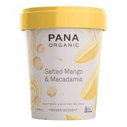 PANA ORGANIC SALTED MANGO AND MACADAMIA FROZEN DESSERT 950ML