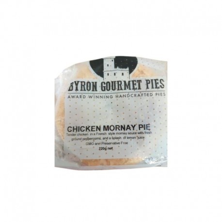 BYRON GOURMET PIES CHICKEN MORNAY 220G