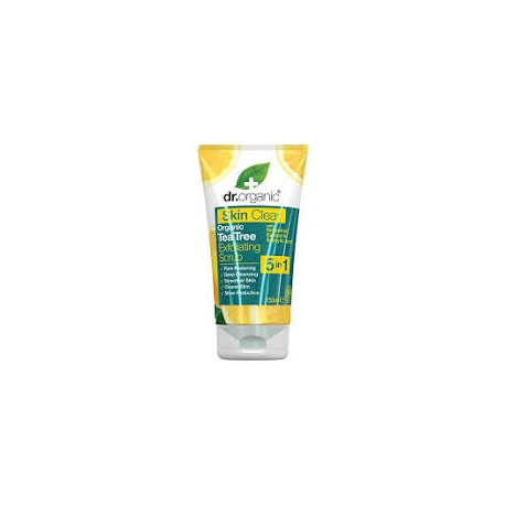 DR ORGANIC SKIN CLEAR TEA TREE EXFOLIATING SCRUB 50ML