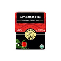BUDDHA TEAS ASHWAGANDHA TEA 18 BAGS 36G