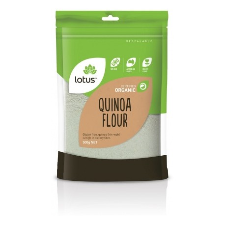 LOTUS ORGANIC QUINOA FLOUR 500G