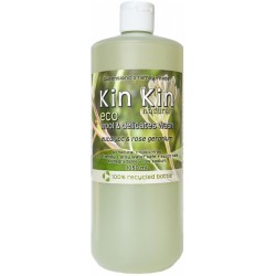 KIN KIN NATURALS ECO WOOL AND DELICATES WASH EUCALYPT AND ROSE GERANIUM 1050ML