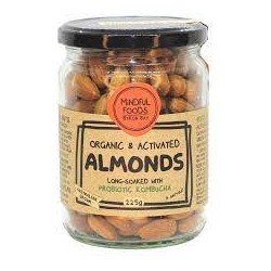 MINDFUL FOODS ACTIVATED ORGANIC ALMONDS 250G