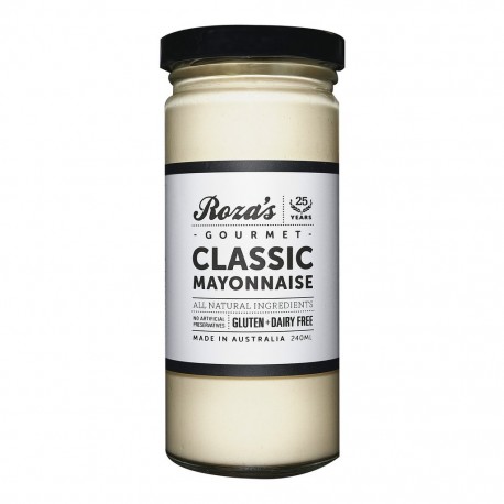 ROZAS GOURMET CLASSIC MAYONNAISE 240ML REFRIGERATED