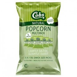COBS LIGHTLY SALTED POPCORN MULTI PACK 5 X 13G
