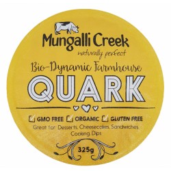 MUNGALLI CREEK DAIRY BIO DYNAMIC QUARK 325G