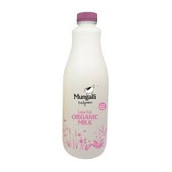 MUNGALLI BIODYNAMIC LOW FAT ORGANIC MILK 1.5L