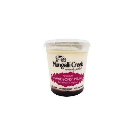 MUNGALLI DAIRY BIODYNAMIC PLUM YOGHURT 500G