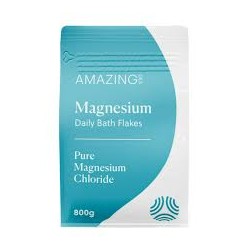 AMAZING OILS MAGNESIUM DAILY BATH FLAKES 800G