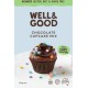 WELL AND GOOD CHOCOLATE CUPCAKE MIX WITH CHOC FROSTING 450G