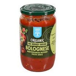 CHANTAL ORGANICS ORGANIC BOLOGNESE PASTA SAUCE 660G