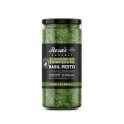 ROZAS BASIL PESTO WITH TOASTED HEMP SEEDS 240G