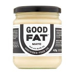 UNDIVIDED FOOD CO GOOD FAT MAYO MADE WITH OLIVE OIL 425G
