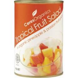 CERES ORGANICS TROPICAL FRUIT 400G
