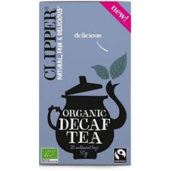 CLIPPER ORGANIC DECAF TEA 20 BAGS 50G