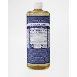 DR BRONNERS HEMP PEPPERMINT CASTILE SOAP 946ML