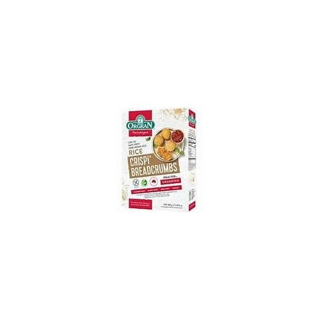 ORGRAN GLUTEN FREE RICE BREADCRUMBS 300G